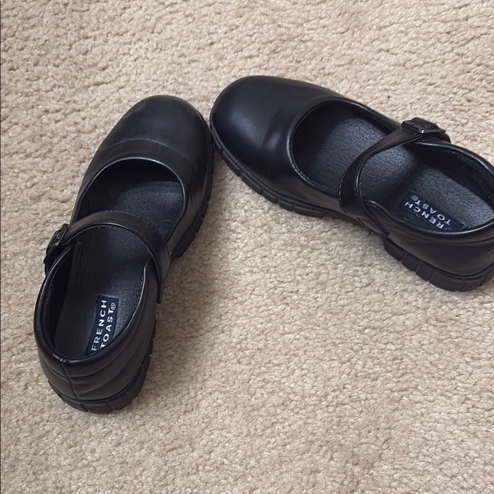 French Toast Black Mary Jane Shoes